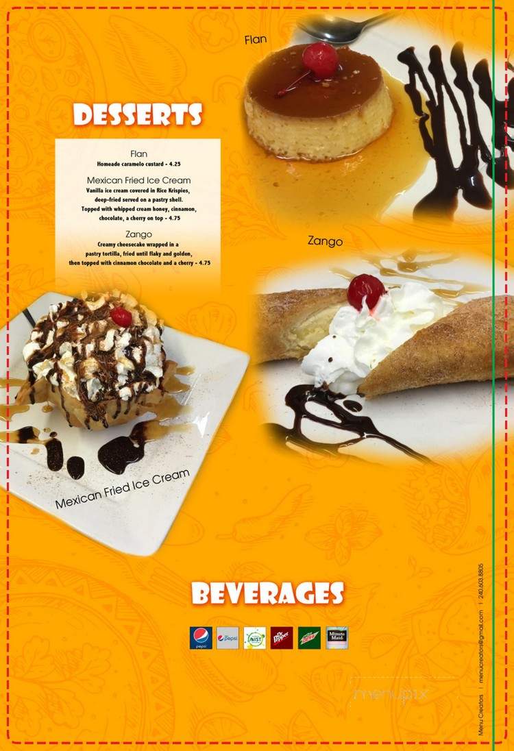 El Rancho Viejo - Brookings, OR menu_pic