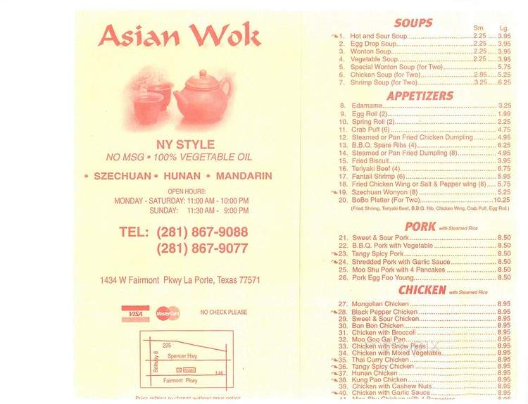 Asian Wok - La Porte, TX