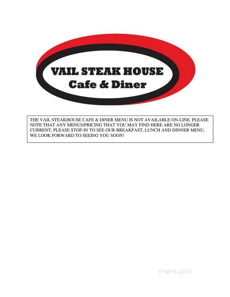 Vail Steakhouse Cafe & Diner - Vail, AZ