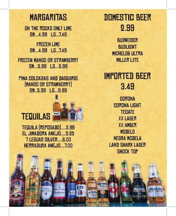 Pepe's Mexican Grill - Jamestown, KY menu_pic