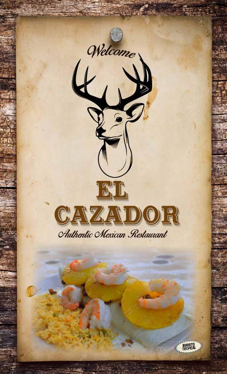 El Cazador - Englewood, OH menu_pic