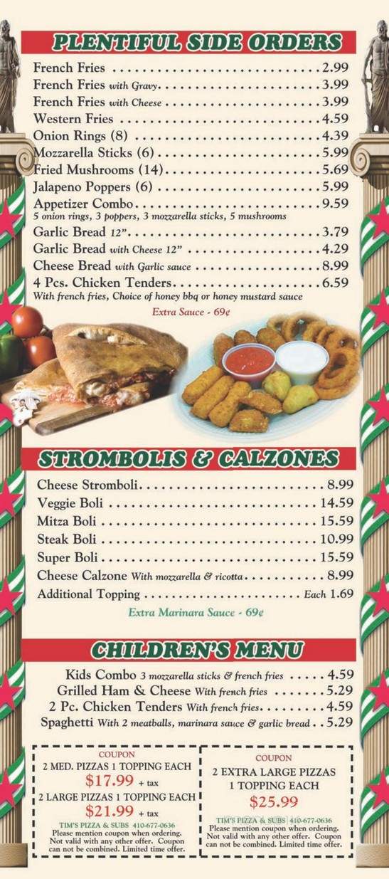 Pizza Boys - Delmar, MD menu_pic