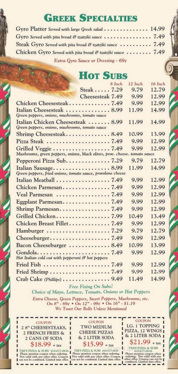 Pizza Boys - Delmar, MD menu_pic