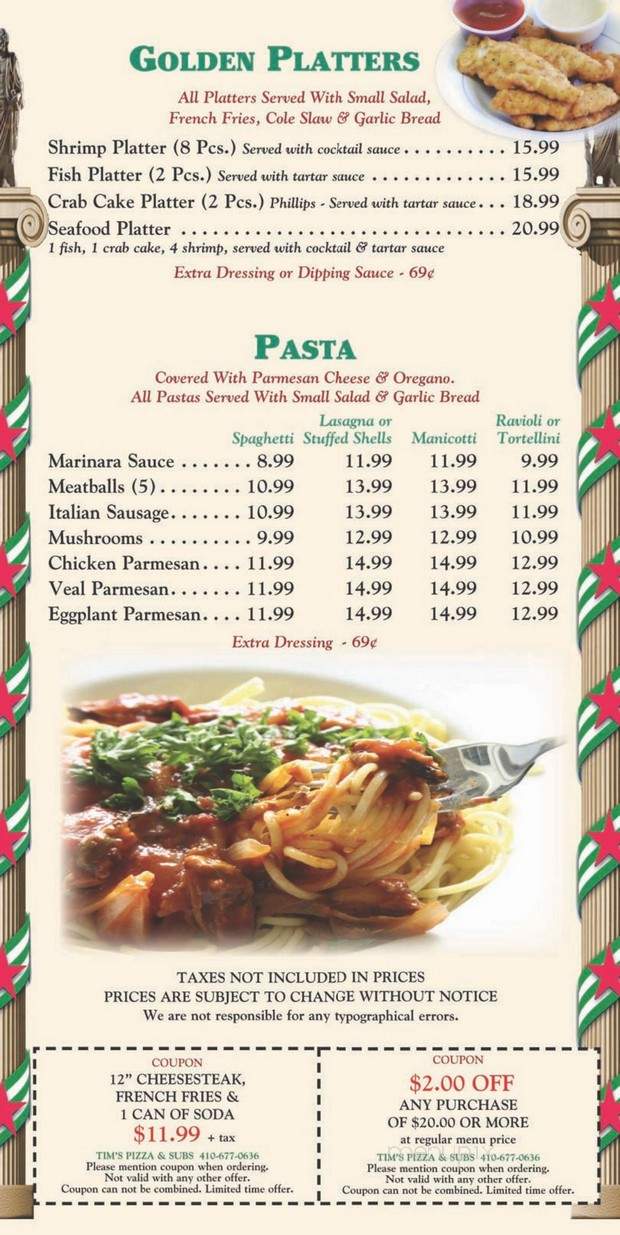 Pizza Boys - Delmar, MD menu_pic