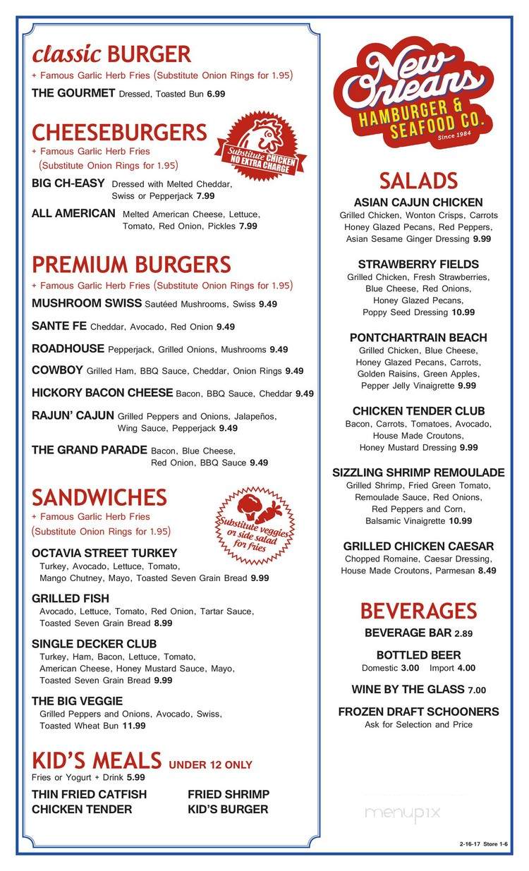 New Orleans Hamburger & Seafood Co. - Houma, LA