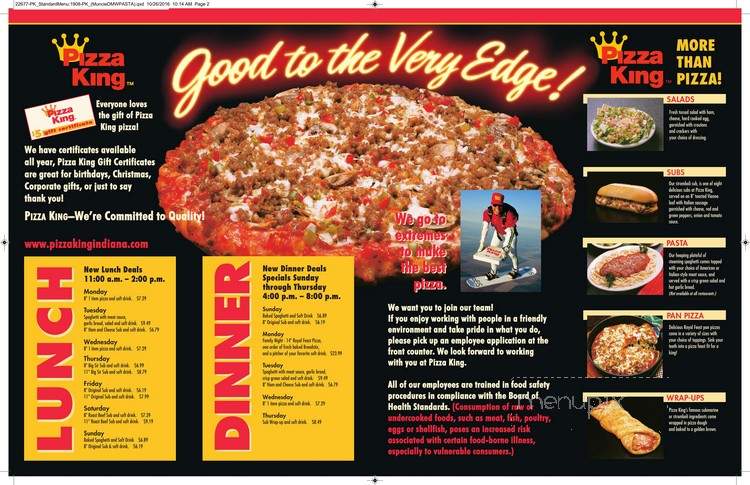 Waffle House - Greensburg, IN menu_pic