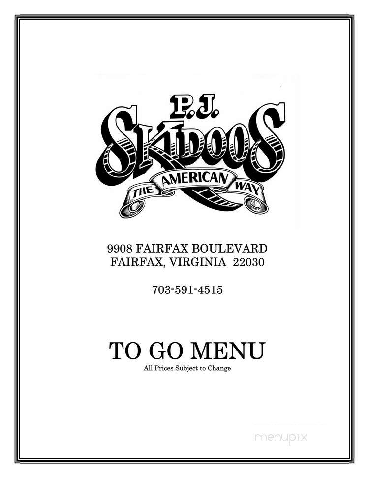 P J Skidoos Restaurant - Fairfax, VA