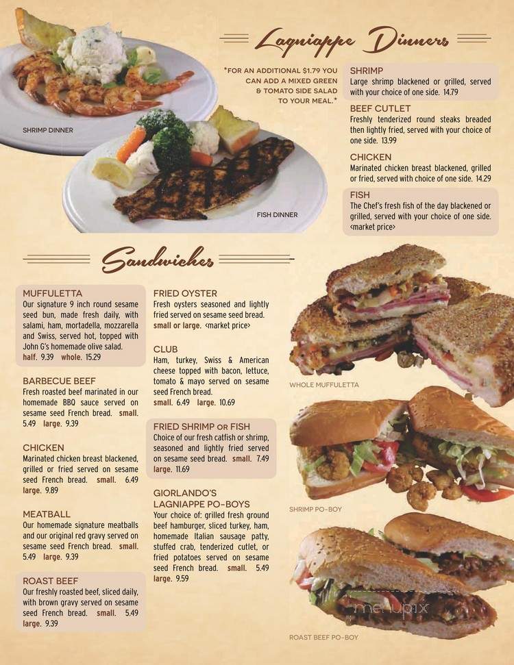 Giorlando's Restaurant - Metairie, LA