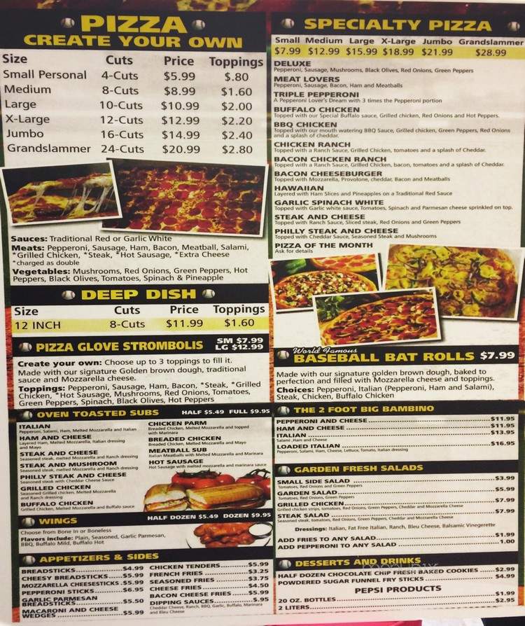 Lelulo's Pizzeria - Plum, PA menu_pic