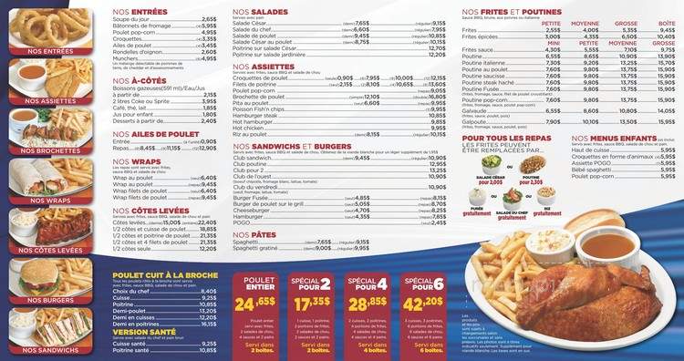 Restaurant Olympic Pizzeria - Shawinigan-Sud, QC menu_pic