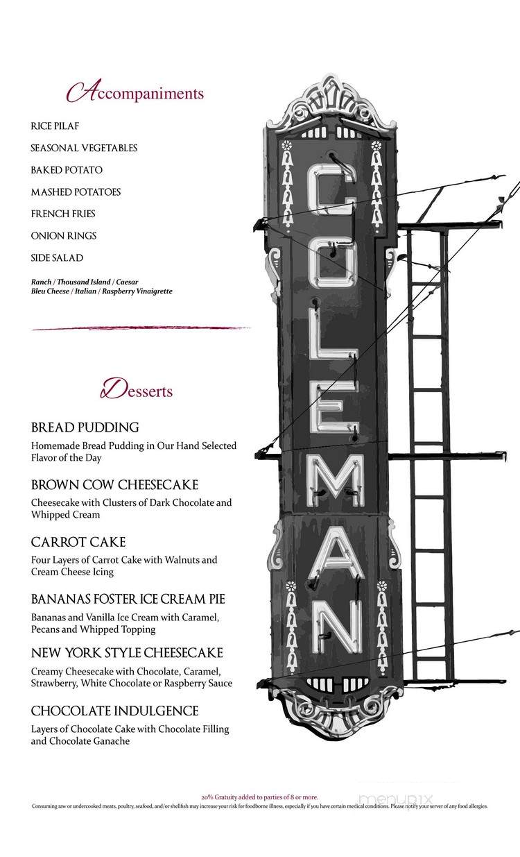 Coleman House Restaurant - Miami, OK