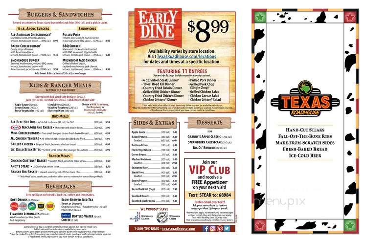 Maples Supper Club - Peru, IL menu_pic