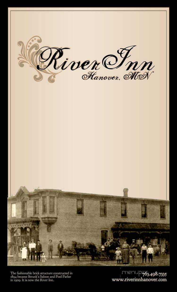 River Inn Bar & Grill - Hanover, MN menu_pic