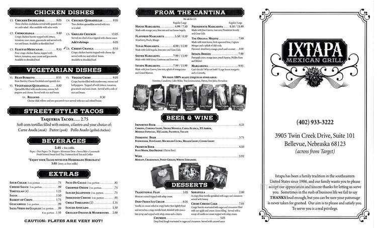 Ixtapa Mexican Grill - Bellevue, NE