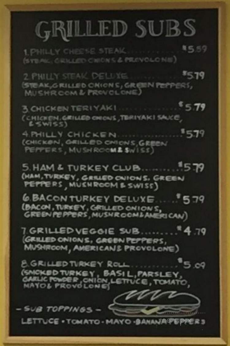 Sunny's Sandwich Shop - Carmel, IN menu_pic