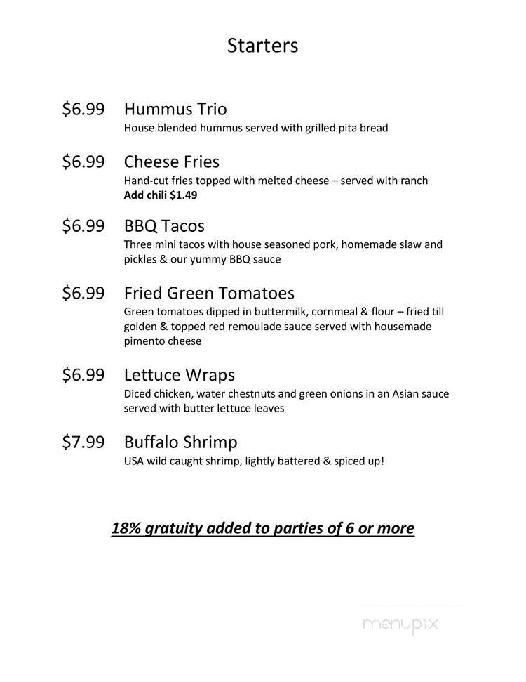 Fresh Depot - Granite Falls, NC menu_pic