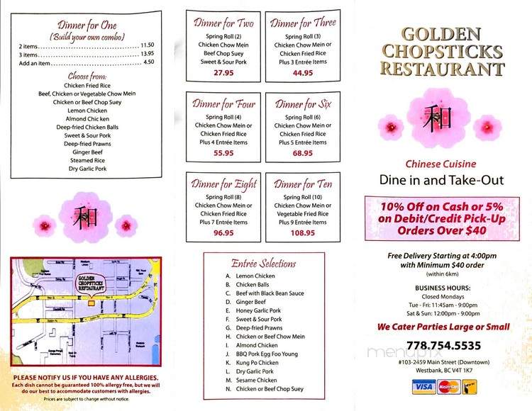 Golden Chopsticks - West Kelowna, BC