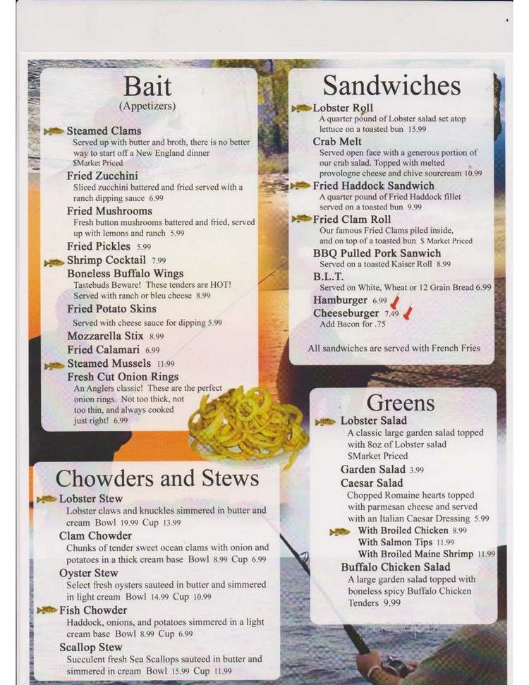 Newport Big Stop Restaurant - Newport, ME menu_pic