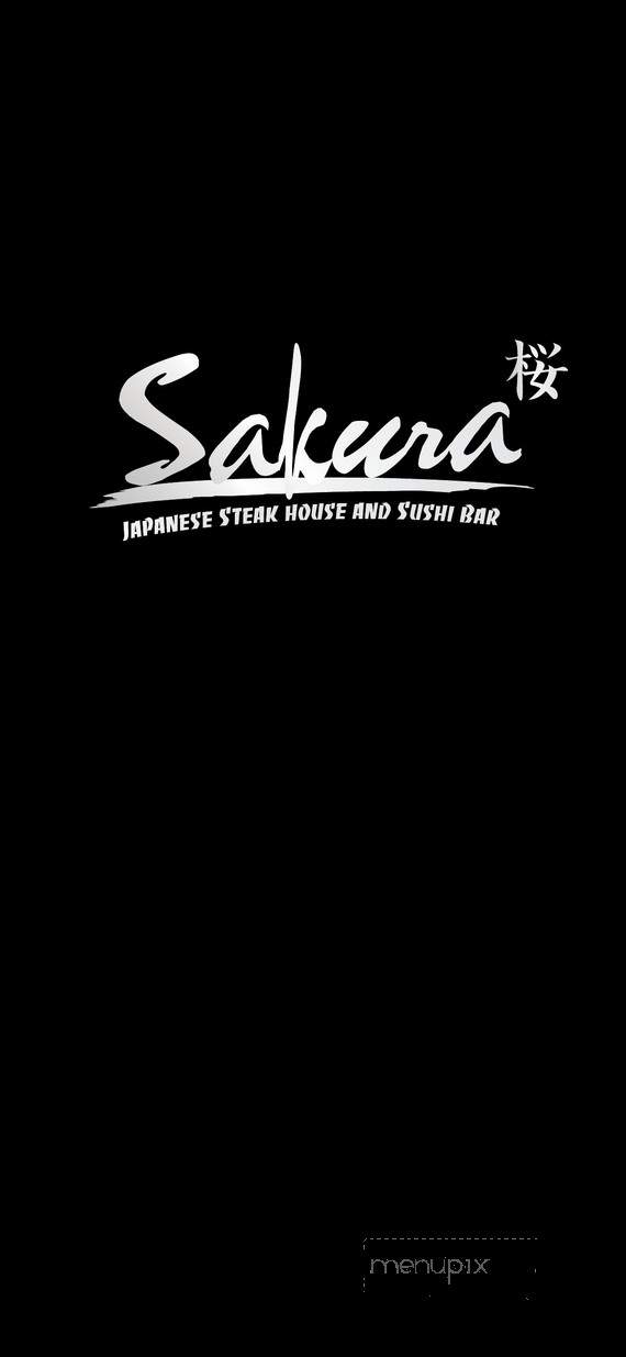 Sakura - Cedar Falls, IA menu_pic