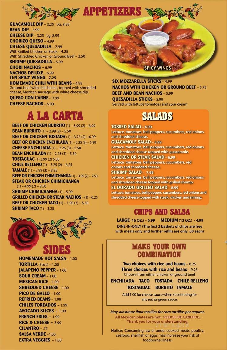 El Dorado Mexican Grill - Columbia City, IN
