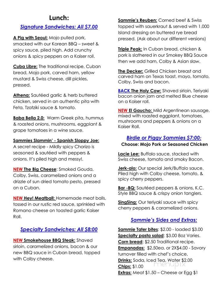 Over The Top Sammies - Palm Bay, FL menu_pic