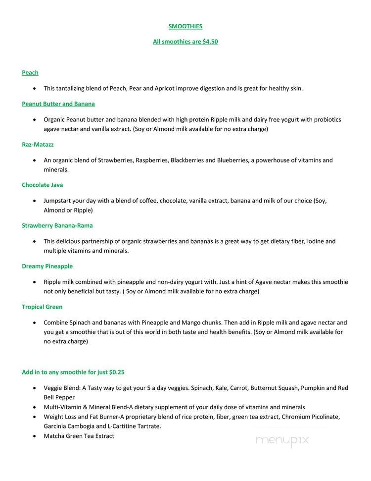 New Leaf Elementals - Tampa, FL menu_pic