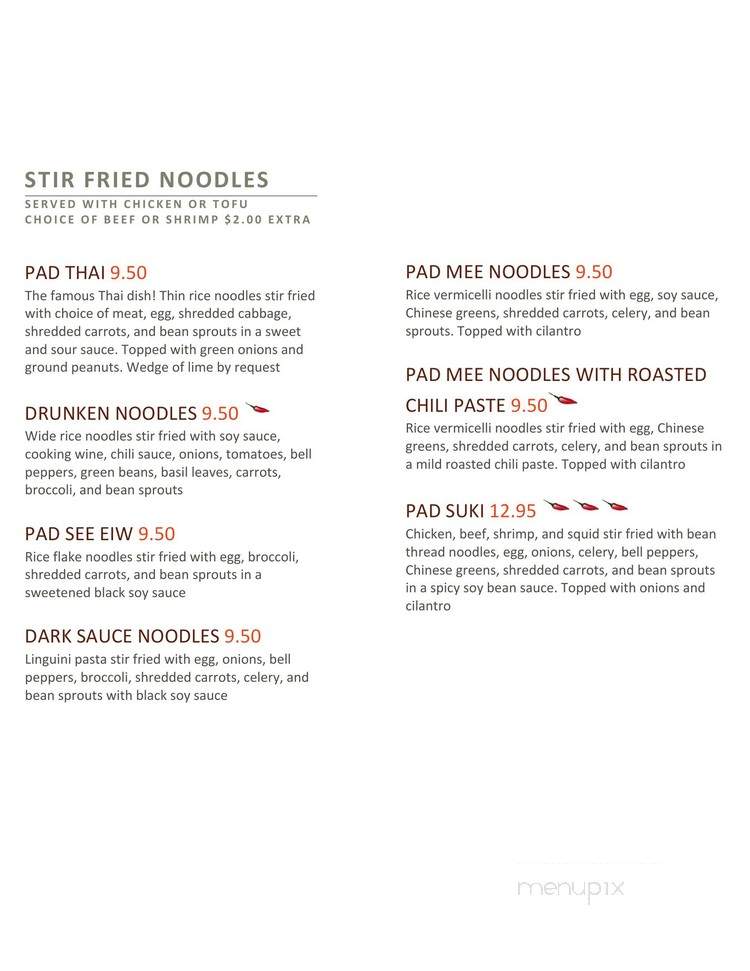 Thai Express - Bowling Green, KY menu_pic