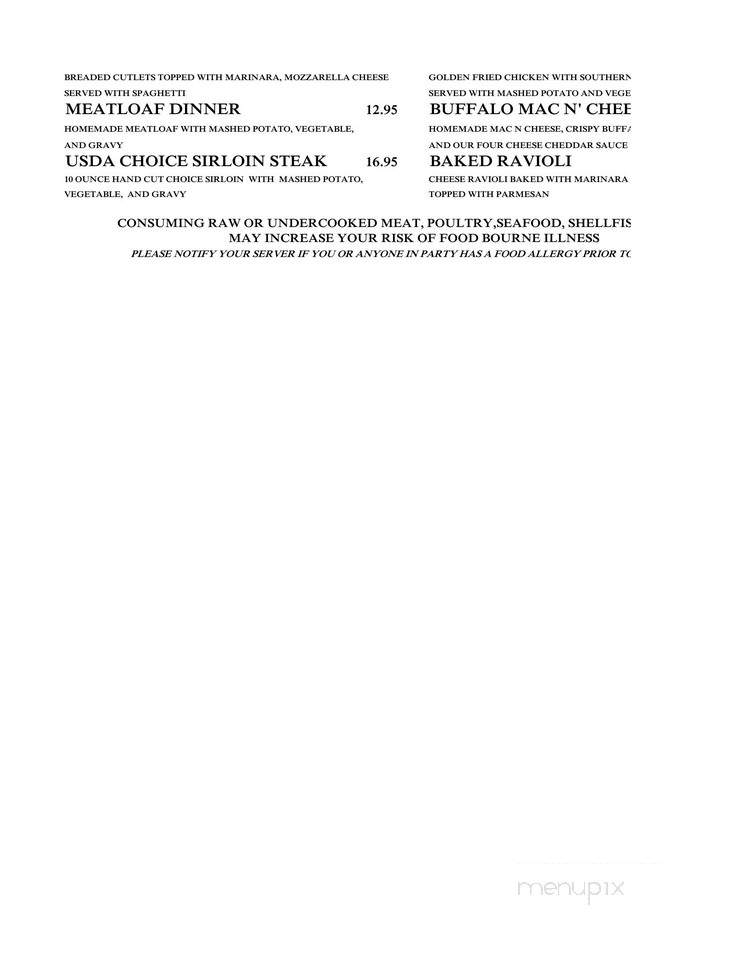 Mike's east side Pub - Springfield, MA menu_pic