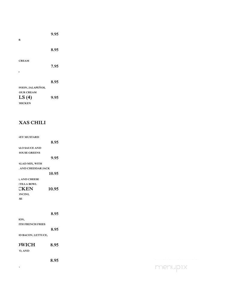 Mike's east side Pub - Springfield, MA menu_pic