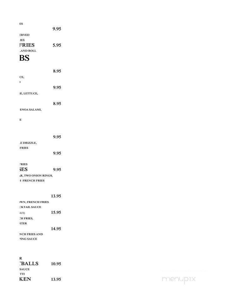 Mike's east side Pub - Springfield, MA menu_pic
