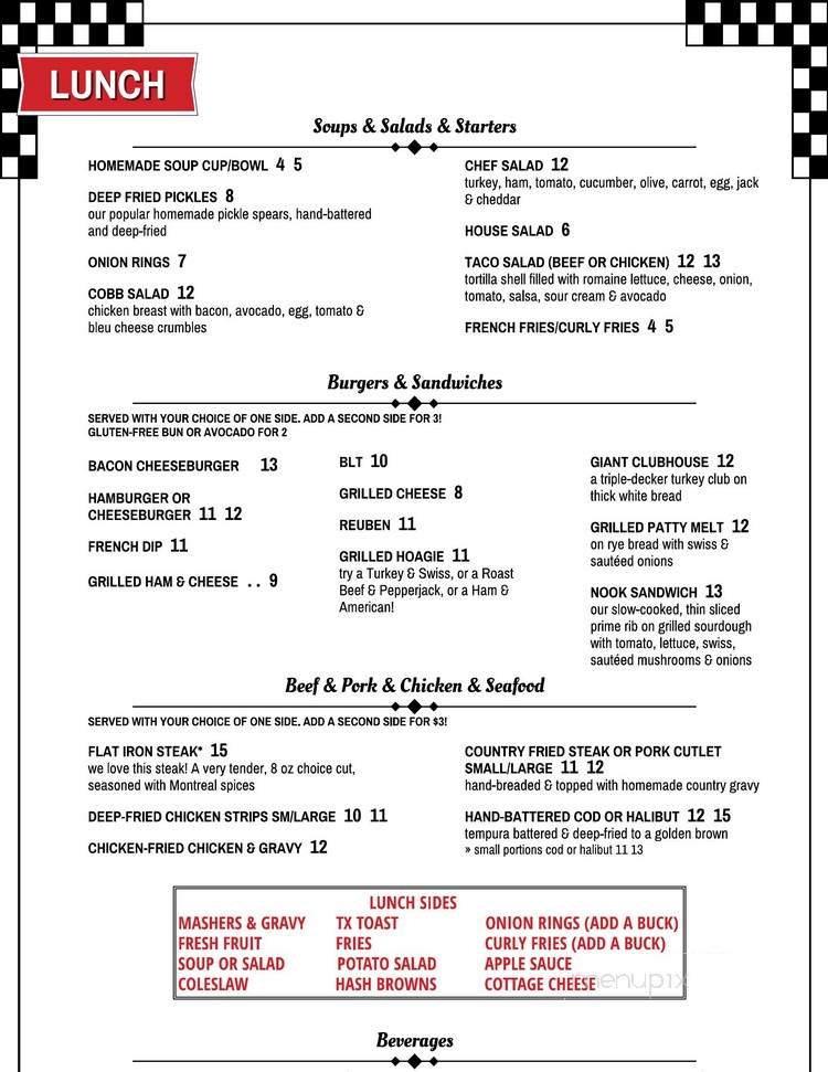 Country Nook Of Redmond - Redmond, OR menu_pic