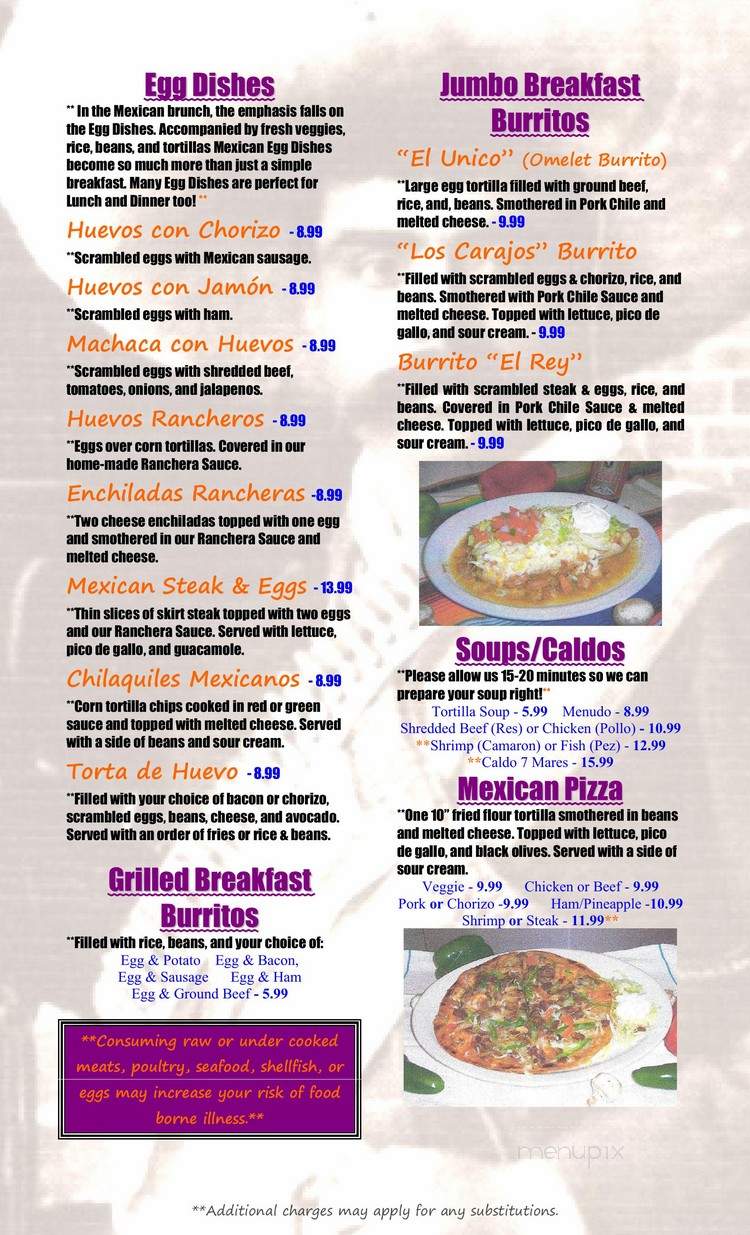 La Hacienda - North Platte, NE menu_pic