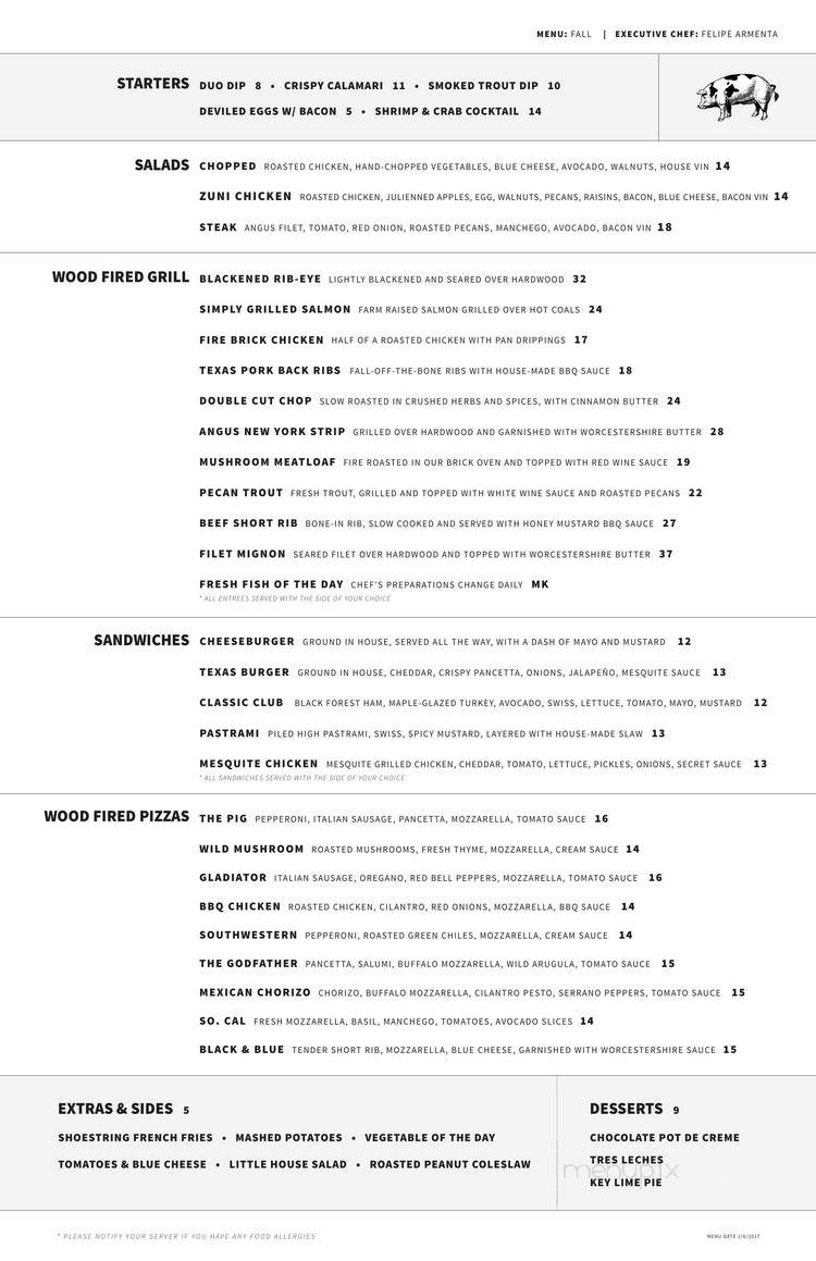 Susie's Cafe - Odessa, TX menu_pic