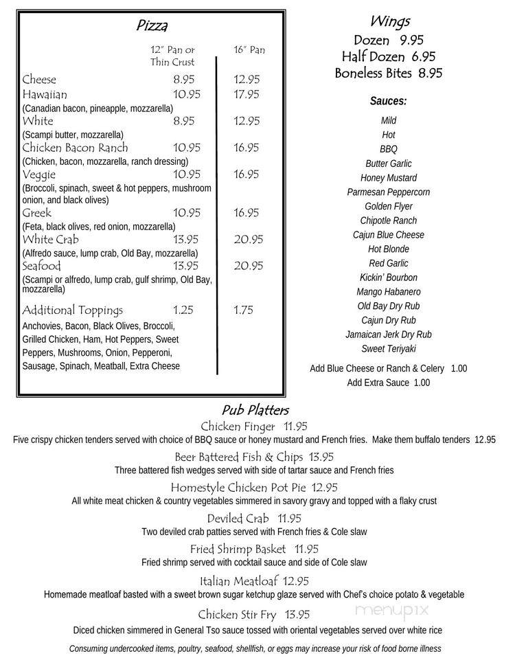 La Napoli - Mountain Top, PA menu_pic