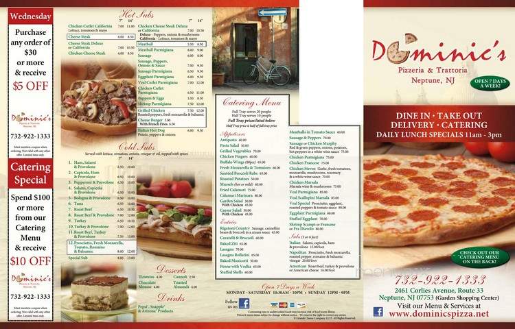 Dominic's Pizzeria - Neptune, NJ