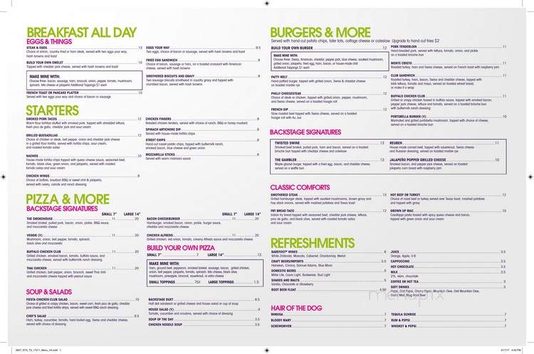 Stir Cove Backstage Grill - Council Bluffs, IA menu_pic