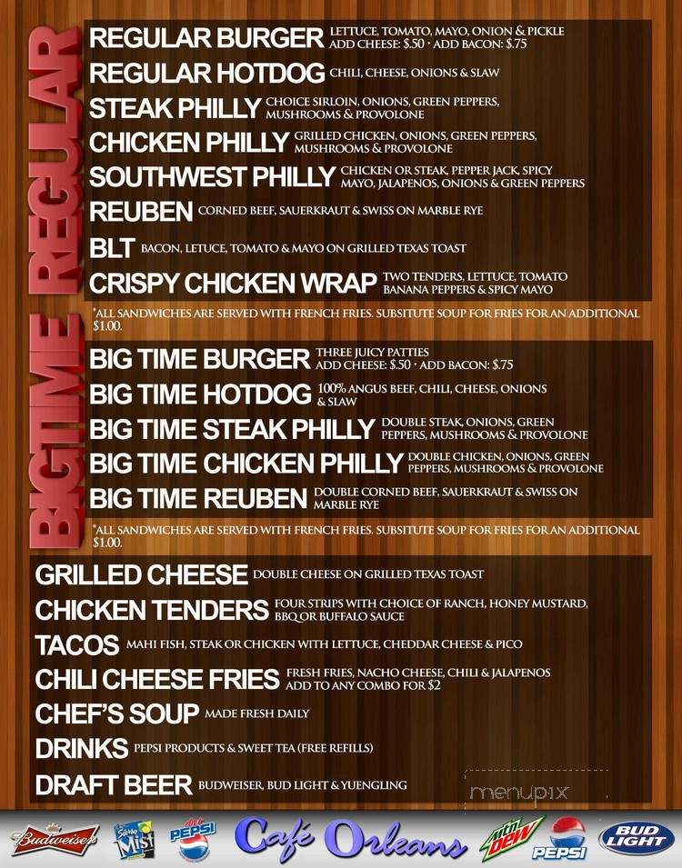 L Bar B Steakhouse - Clearwater, NE menu_pic