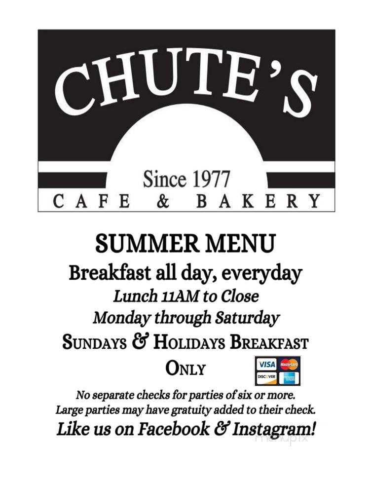 Chute's Cafe and Bakery - Casco, ME