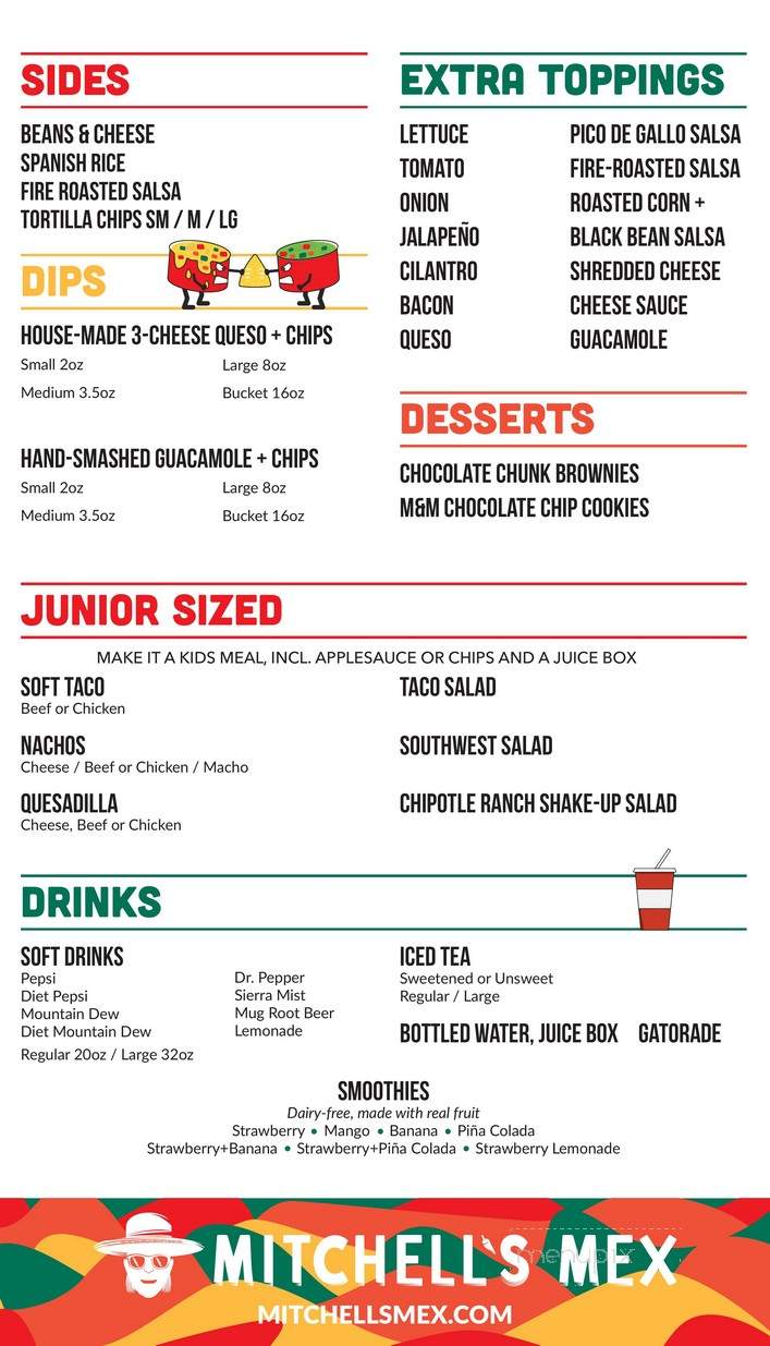 Cabos Mexican Grill & Bar - Delphi, IN menu_pic