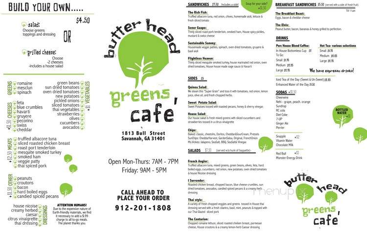 Butterhead Greens Cafe - Savannah, GA