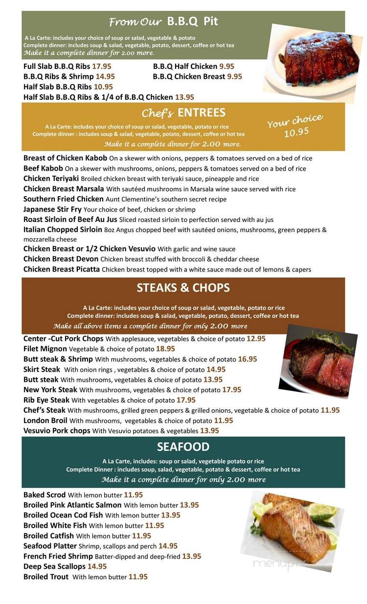 Elmwood Family Restaurant - Elmwood Park, IL menu_pic