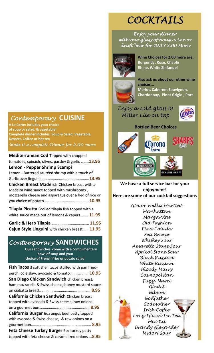 Elmwood Family Restaurant - Elmwood Park, IL menu_pic