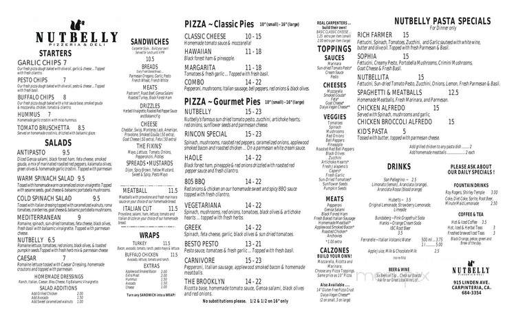 Nutbelly Pizzeria and Deli - Carpinteria, CA
