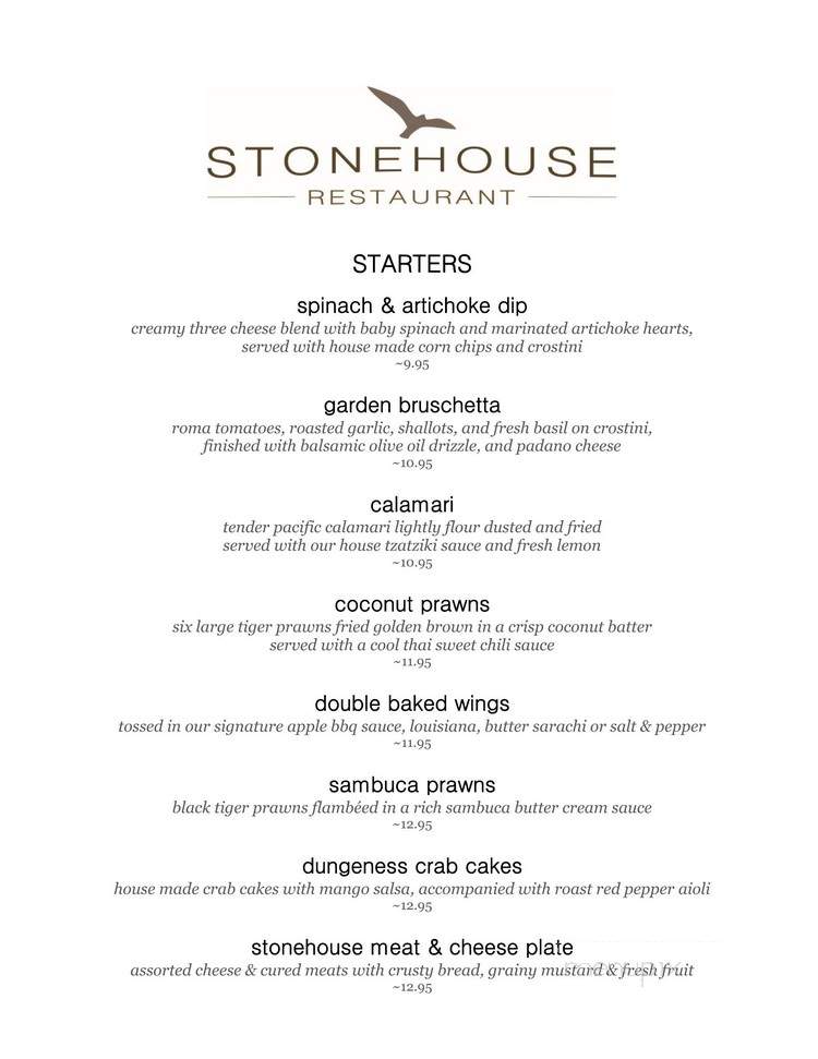 Stonehouse Pub & Restaurant - Sidney, BC