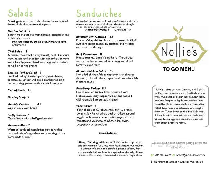 Nollie's Cafe - Seattle, WA