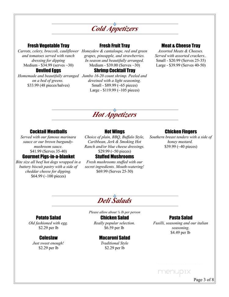 Ritchie's Market Place - Piketon, OH menu_pic