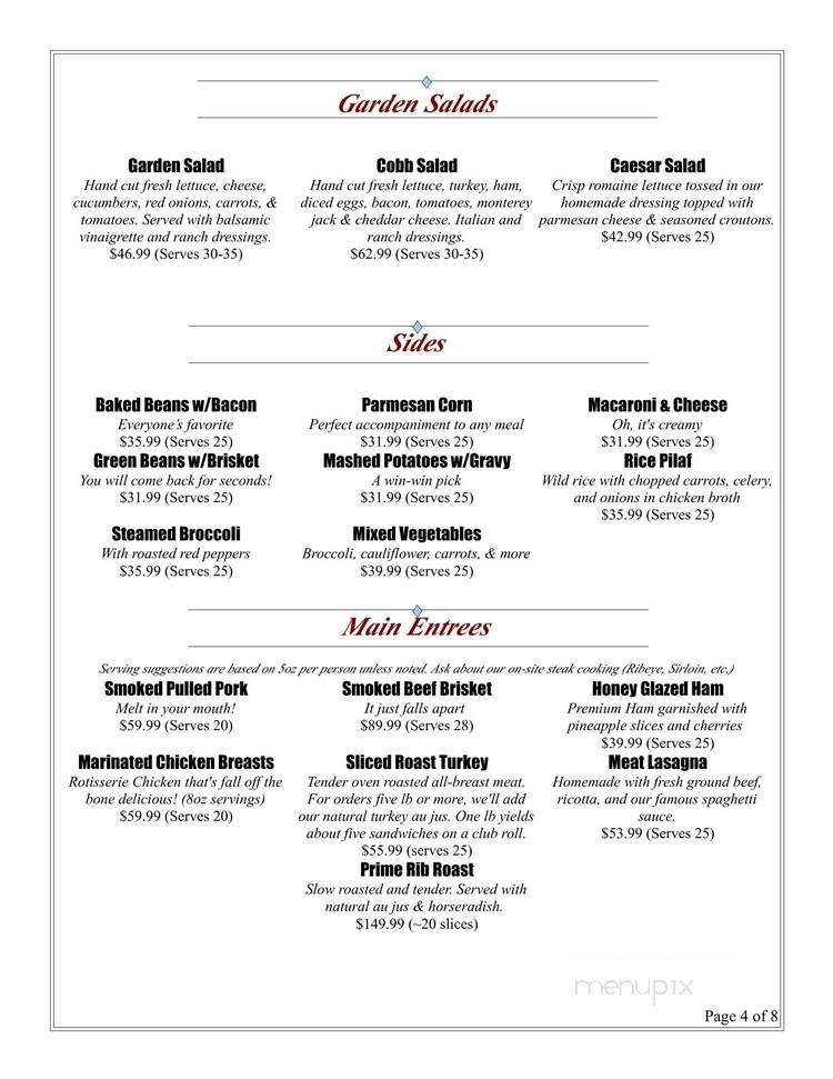 Ritchie's Market Place - Piketon, OH menu_pic