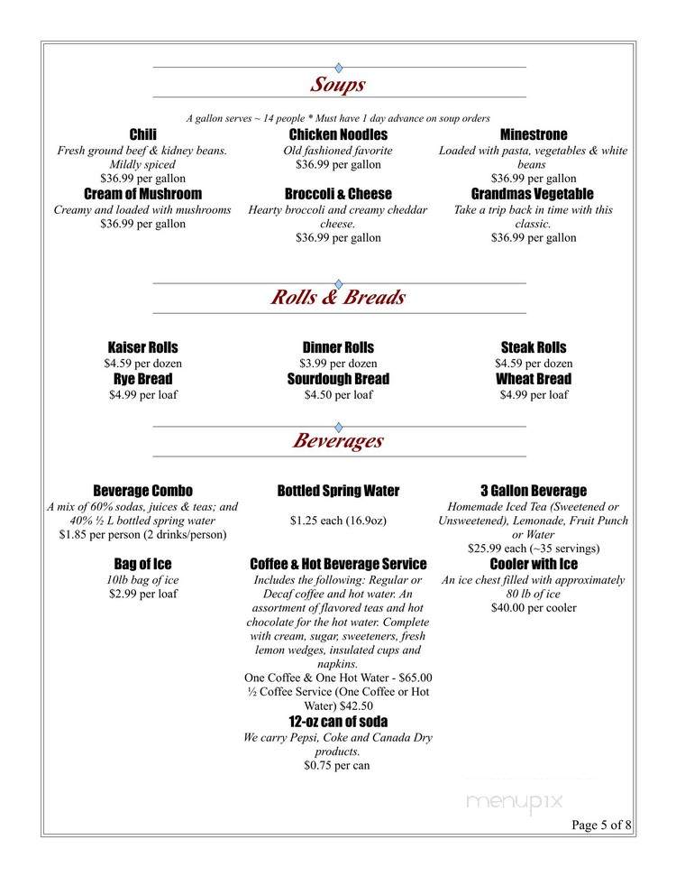 Ritchie's Market Place - Piketon, OH menu_pic