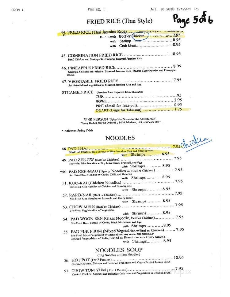 Thai House Cafe - Prescott, AZ
