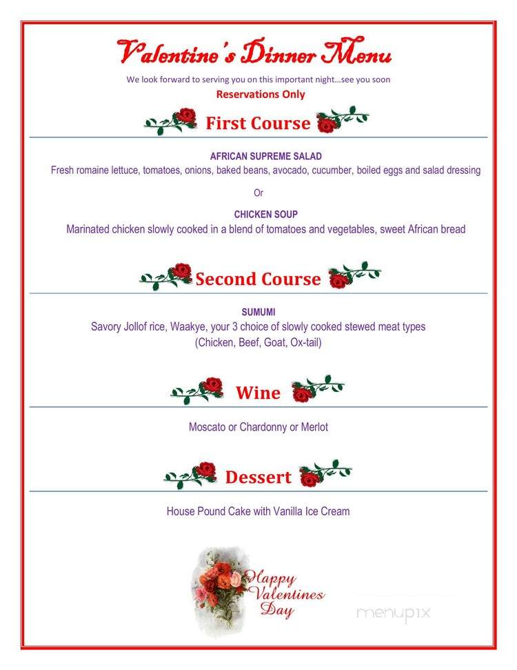 Taste Of West Africa - Fayetteville, NC menu_pic
